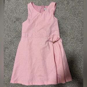Rachel Zoe Pink & White Houndstooth Patter Dress Girl's Size 7